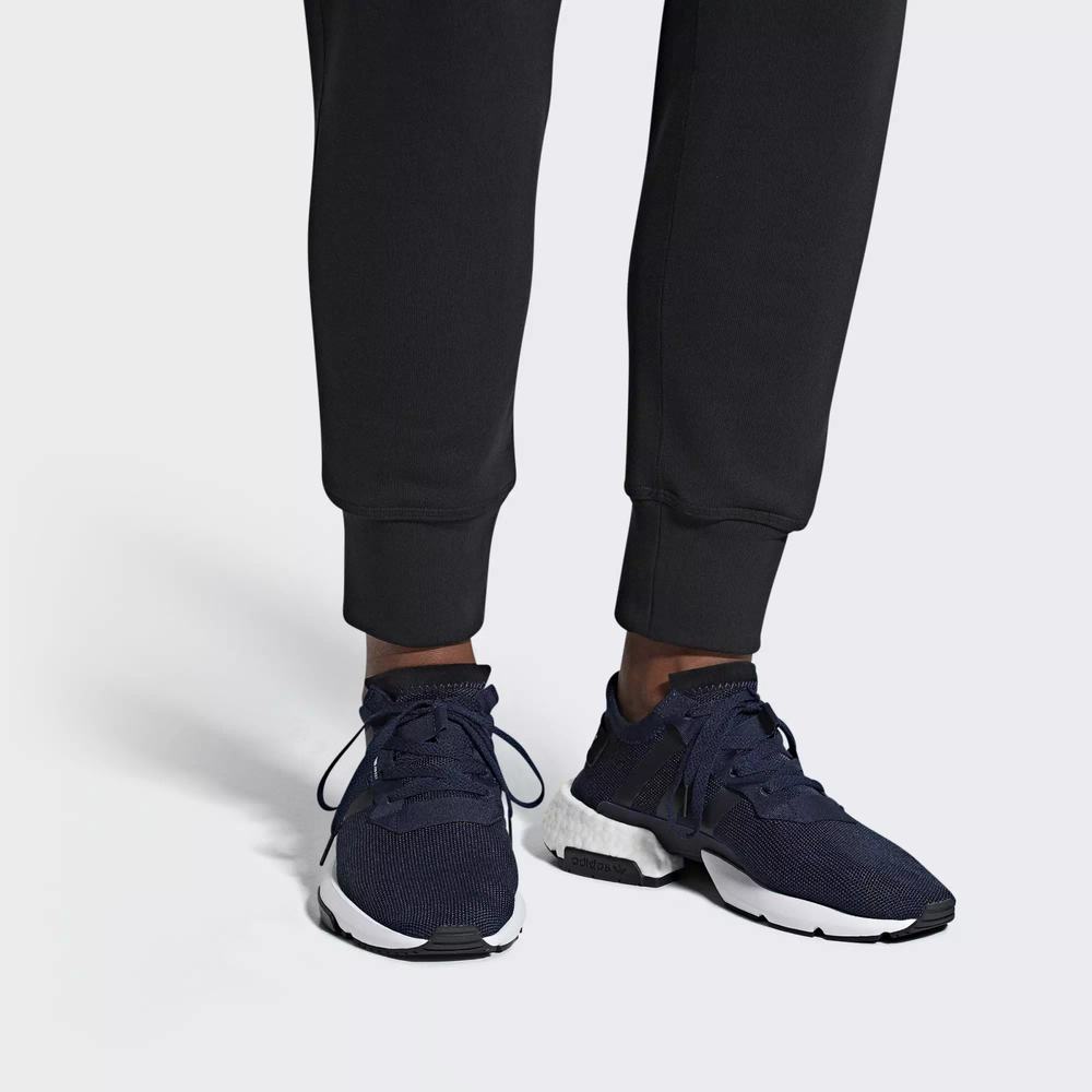 Adidas POD-S3.1 Tenis Azules Para Hombre (MX-45777)